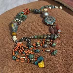 Artisan Multicolor Beaded Necklace